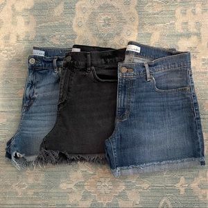 LOFT Jean Shorts (set of 3) size 6/28